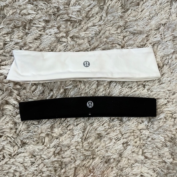lululemon athletica Accessories - Black and White LuluLemon Headbands